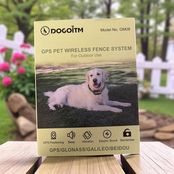 DOGOITM GPS Wireless Dog Fence System, Pet Containment System AI Smart New - Picture 1 of 4